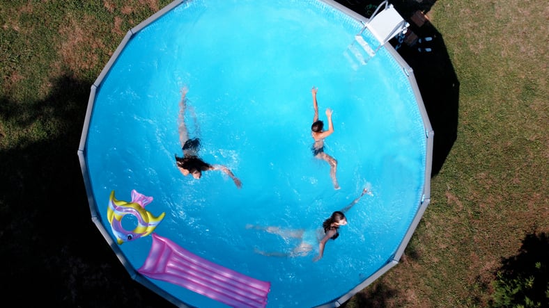 above-ground pools