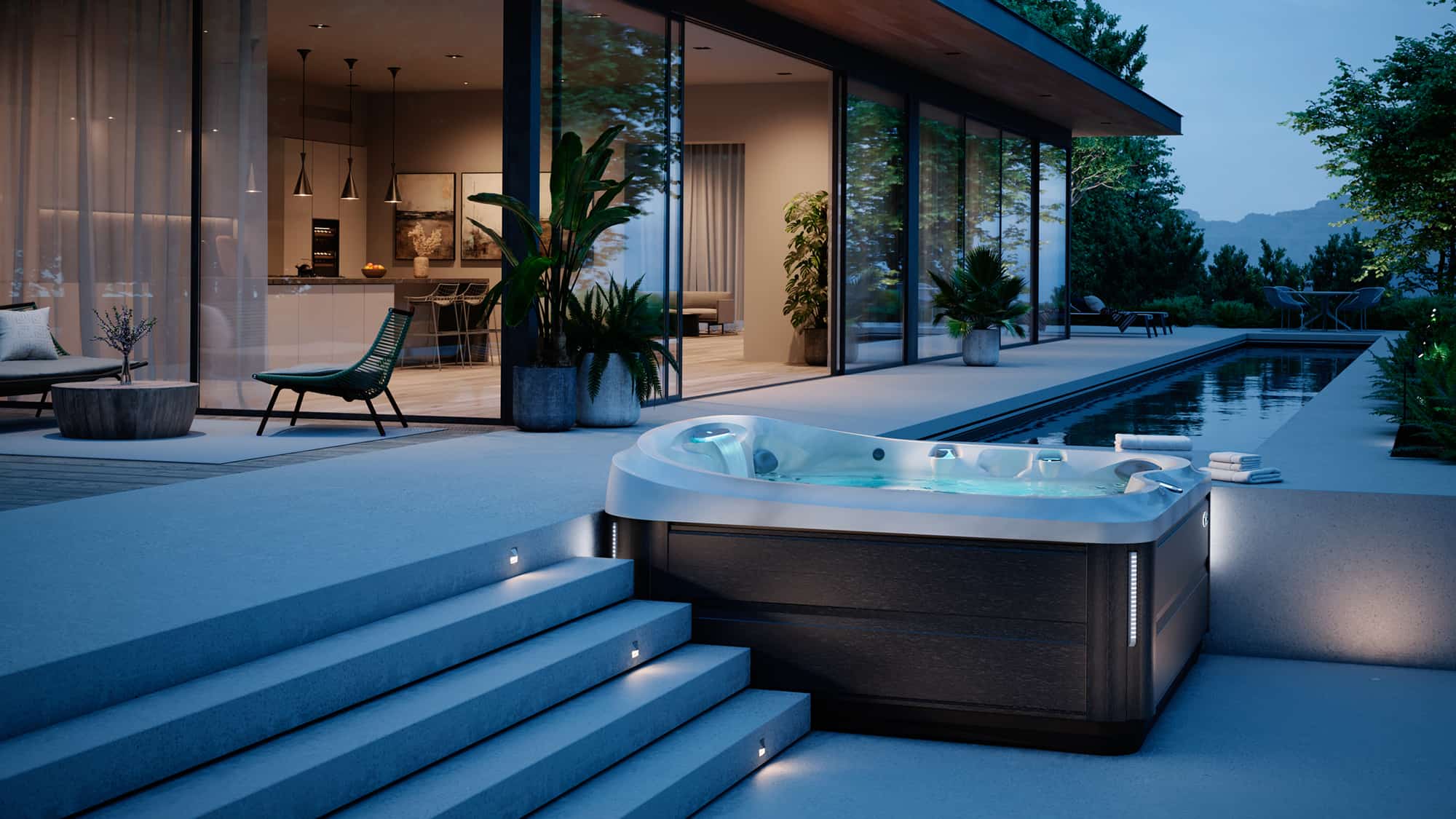 Large Hot Tub Sizes - Jacuzzi Hot Tub Installation In Buffalo