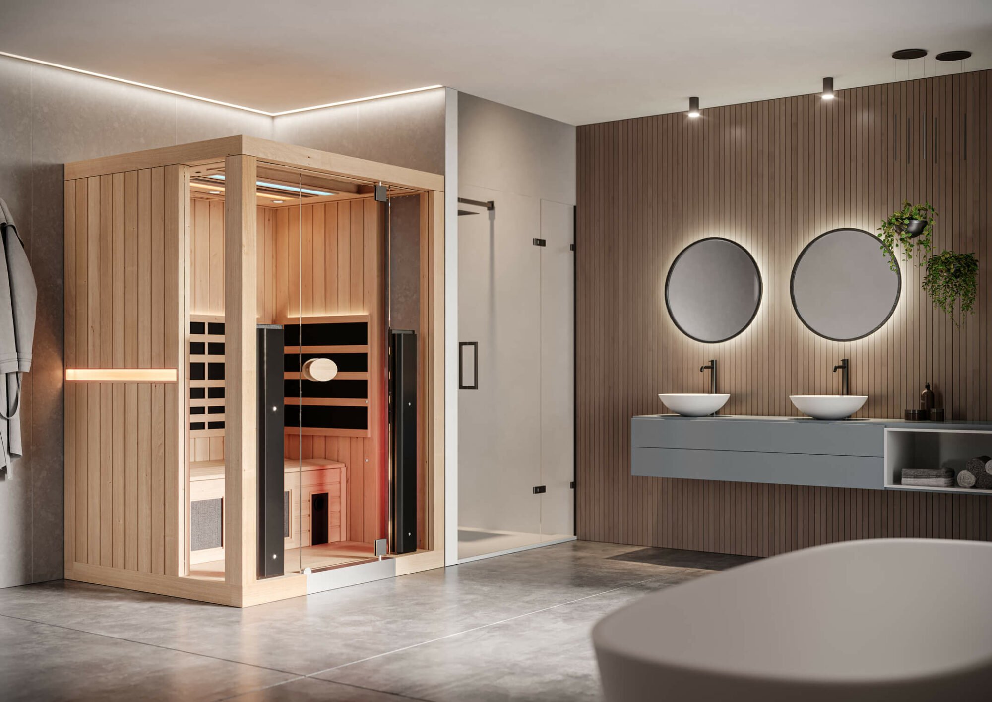 Jacuzzi Sauna Js2I Bathroom Wide - Gary Pools &Amp; Leisure