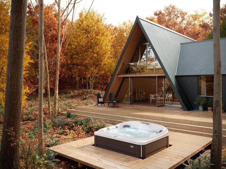 Hot Tub Sizes - Jacuzzi Outdoor Hot Tub Installation
