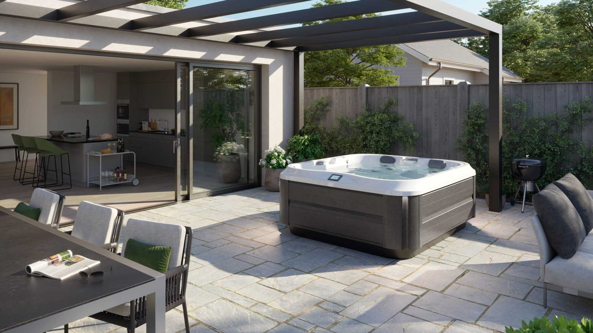 6-Person Hot Tub Installation
